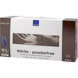 NITRIL Gants non poudrés x-large, 100 pc