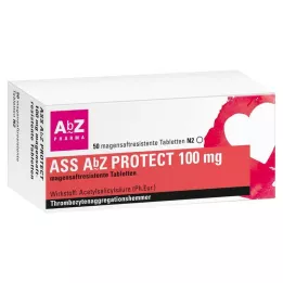 ASS AbZ PROTECT Comprimés gastro-résistants à 100 mg, 50 pcs