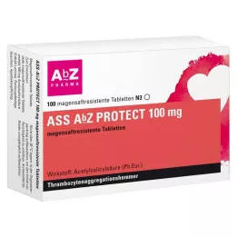 ASS AbZ PROTECT Comprimés gastro-résistants à 100 mg, 100 pcs