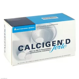 CALCIGEN D forte 1000 mg/880 I.E. comprimés effervescents, 100 pcs