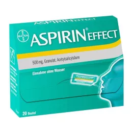 ASPIRIN Granulés à effet, 20 pièces