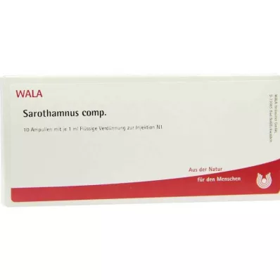 SAROTHAMNUS Ampoules comp., 10X1 ml