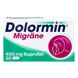 DOLORMIN Comprimés pelliculés contre la migraine, 30 pcs