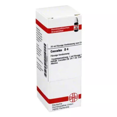 COCCULUS Dilution D4, 20 ml COCCULUS Dilution D4, 20 ml
