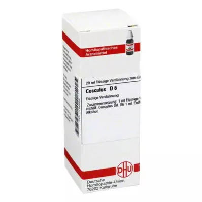 COCCULUS Dilution D 6, 20 ml