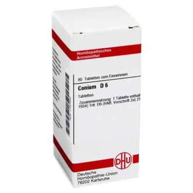 CONIUM D 6 comprimés, 80 pcs CONIUM D 6 comprimés, 80 pcs