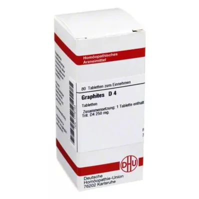 GRAPHITES D 4 comprimés, 80 pcs