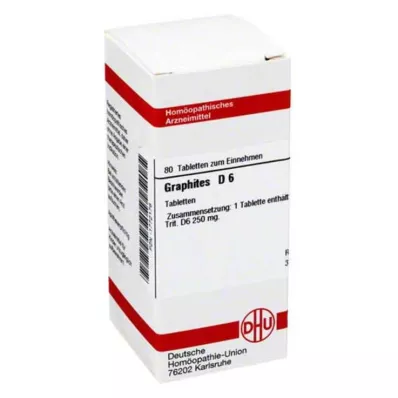 GRAPHITES D 6 comprimés, 80 pcs GRAPHITES D 6 comprimés, 80 pcs