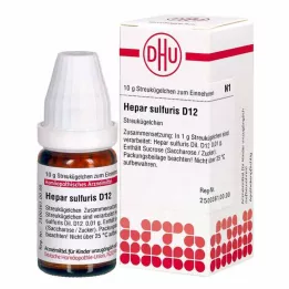 HEPAR SULFURIS Globules D 12, 10 g