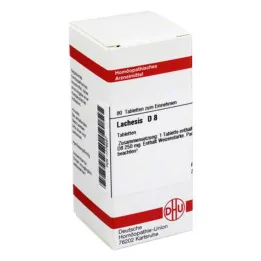 LACHESIS Comprimés D 8, 80 pièces