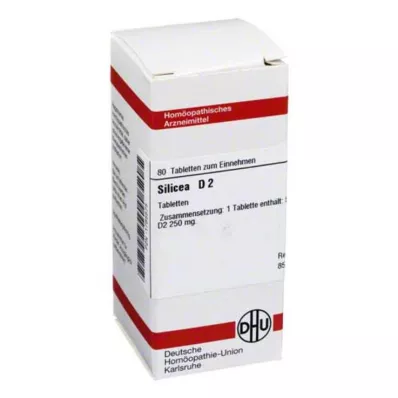 SILICEA D 2 comprimés, 80 pcs