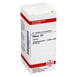 SILICEA D 4 comprimés, 80 pcs