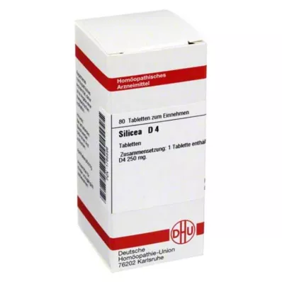 SILICEA D 4 comprimés, 80 pcs
