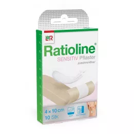 RATIOLINE Pansement sensible pour plaies 4 cm x 1 m, 1 pièce
