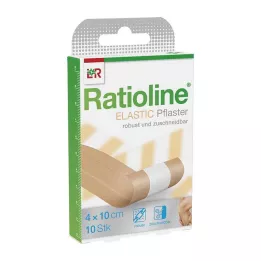 RATIOLINE pansement élastique 4 cm x 1 m, 1 pièce