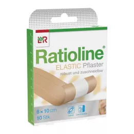 RATIOLINE pansement élastique 8 cm x 1 m, 1 pièce