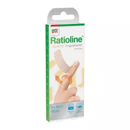 RATIOLINE bandage élastique pour les doigts 2x12 cm, 10 pièces