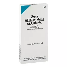 AQUA AD Ampoules injectables de Colonia, 10X2 ml