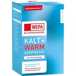 KALT-WARM Compress 12x29 cm avec du ruban de fixation, 1 pc