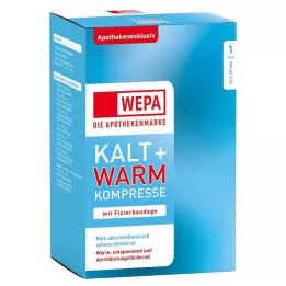 KALT-WARM Compresse 12x29 cm avec ruban de fixation, 1 pièce