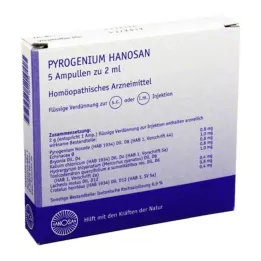 PYROGENIUM HANOSAN Solution dinjection, 5x2 ml