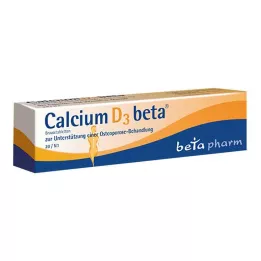 CALCIUM Comprimés effervescents D3 bêta, 20 pcs