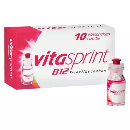 VITASPRINT Bouteilles de boisson B12, 10 pièces