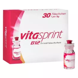 VITASPRINT Bouteilles de boisson B12, 30 pièces
