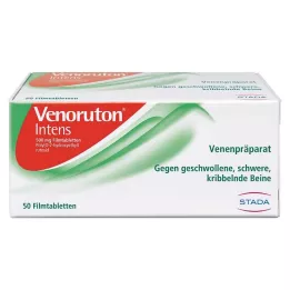 VENORUTON Comprimés pelliculés intenses, 50 pcs