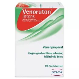 VENORUTON Comprimés pelliculés intenses, 100 pcs