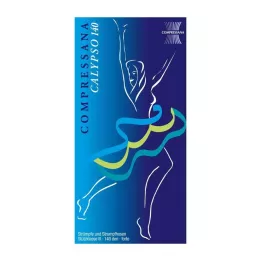 Compressana Calypso 140 Chaussettes du genou Taille 2 Noir, 2 pc