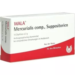MERCURIALIS COMP.suppositoires, 10x2 g