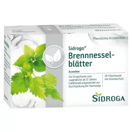SIDROGA Sachets filtres à thé aux feuilles dortie, 20X1,5 g