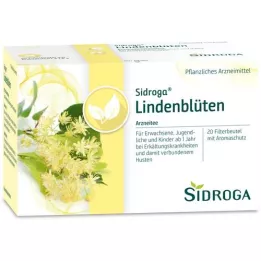 SIDROGA Sac filtre à thé Linden Flowers, 20x1,8 g