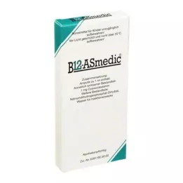 Ampoules de vitamine B12 ASMEDIC , 10 x 1 ml
