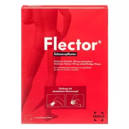 FLECTOR Patch anti-douleur + bas résille élastique, 5 pièces