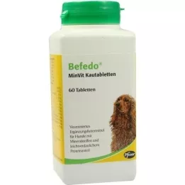 BEFEDO Minvit Chewing Tablets F.Hunde, 60 pc