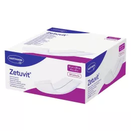 ZETUVIT Compresses absorbantes non stériles 10x20 cm, 30 pcs