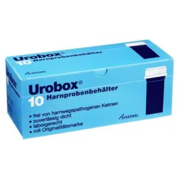 Récipient Uro Box pour lurine, 10 pc