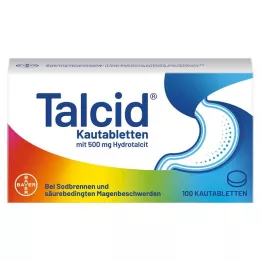 TALCID Comprimés à croquer, 100 pcs