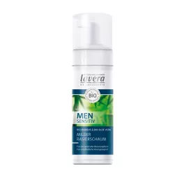 LAVERA Mousse à raser douce pour hommes, 150 ml