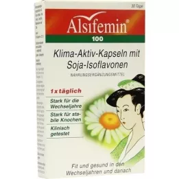 ALSIFEMIN 100 Capsules Climate Active M.Soja 1x1, 30 pc