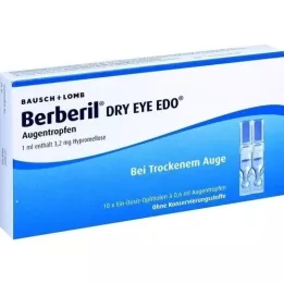 BERBERIL Dryy Eye EDO gouttes pour les yeux, 10x0,6 ml