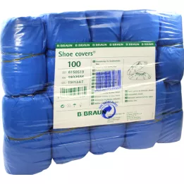 Couvertures de protection Beem F.Straße Chaussures Bleu, 100 pc