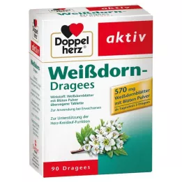DOPPELHERZ Dragées daubépine, 90 pcs