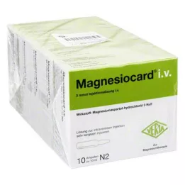MAGNESIOCARD par intérim Solution injectable, 50X10 ml