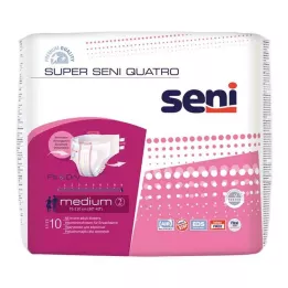 SUPER SENI Culotte dincontinence Quatro taille 2 M, 10 pièces