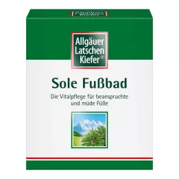 ALLGÄUER LATSCHENK. Bain de pieds Sole, 10X10 g