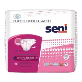 SUPER SENI Culotte dincontinence Quatro taille 4 XL, 10 pièces