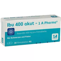 IBU 400 comprimés de film pharmaceutique AKUT-1A, 10 pc